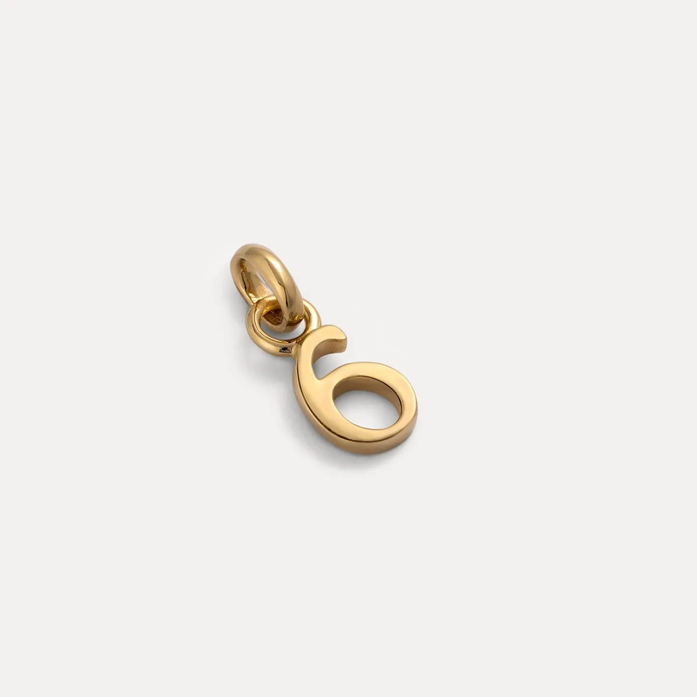 Sale STILNEST Mini Number Anhänger | 585 Gold
