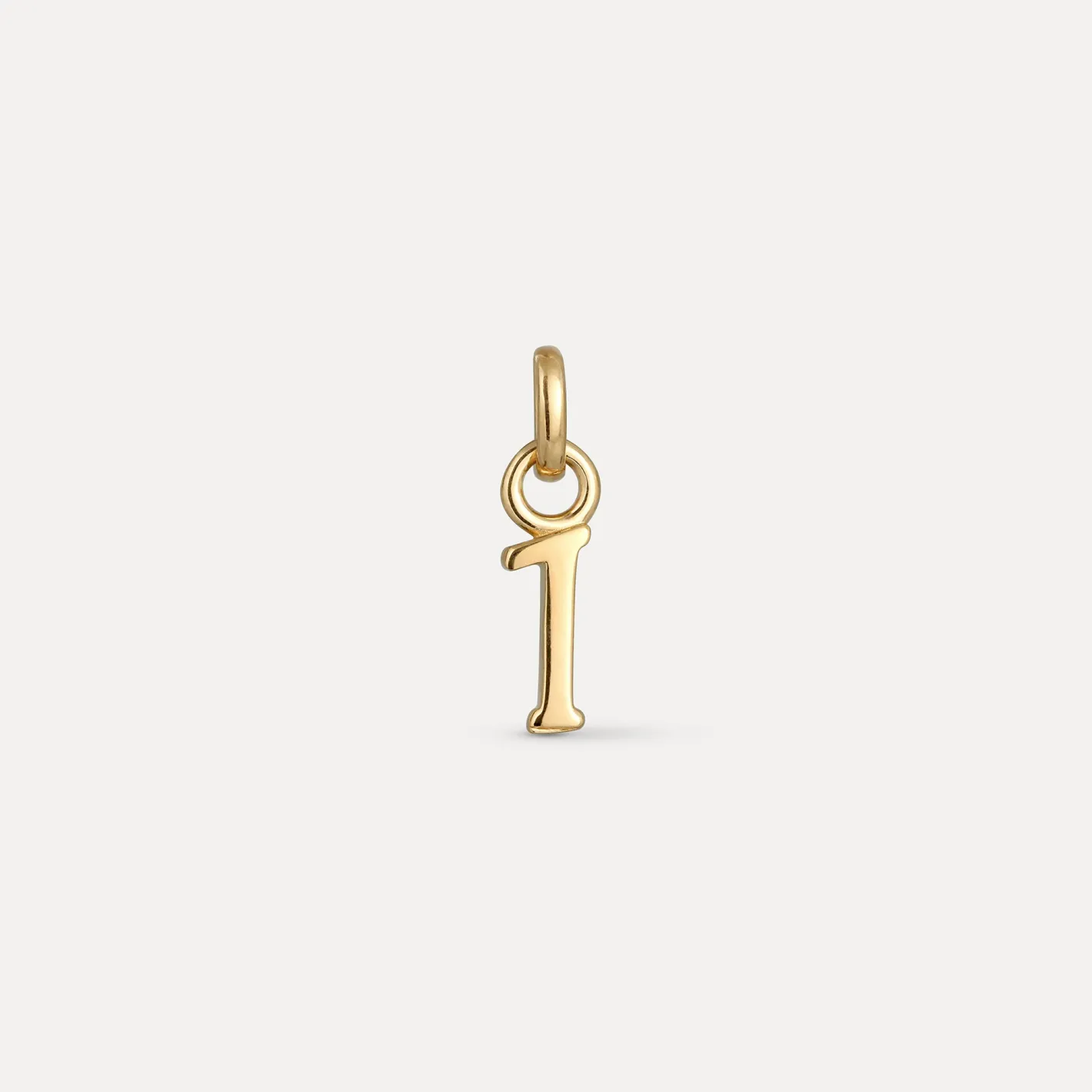 Sale STILNEST Mini Number Anhänger | 585 Gold