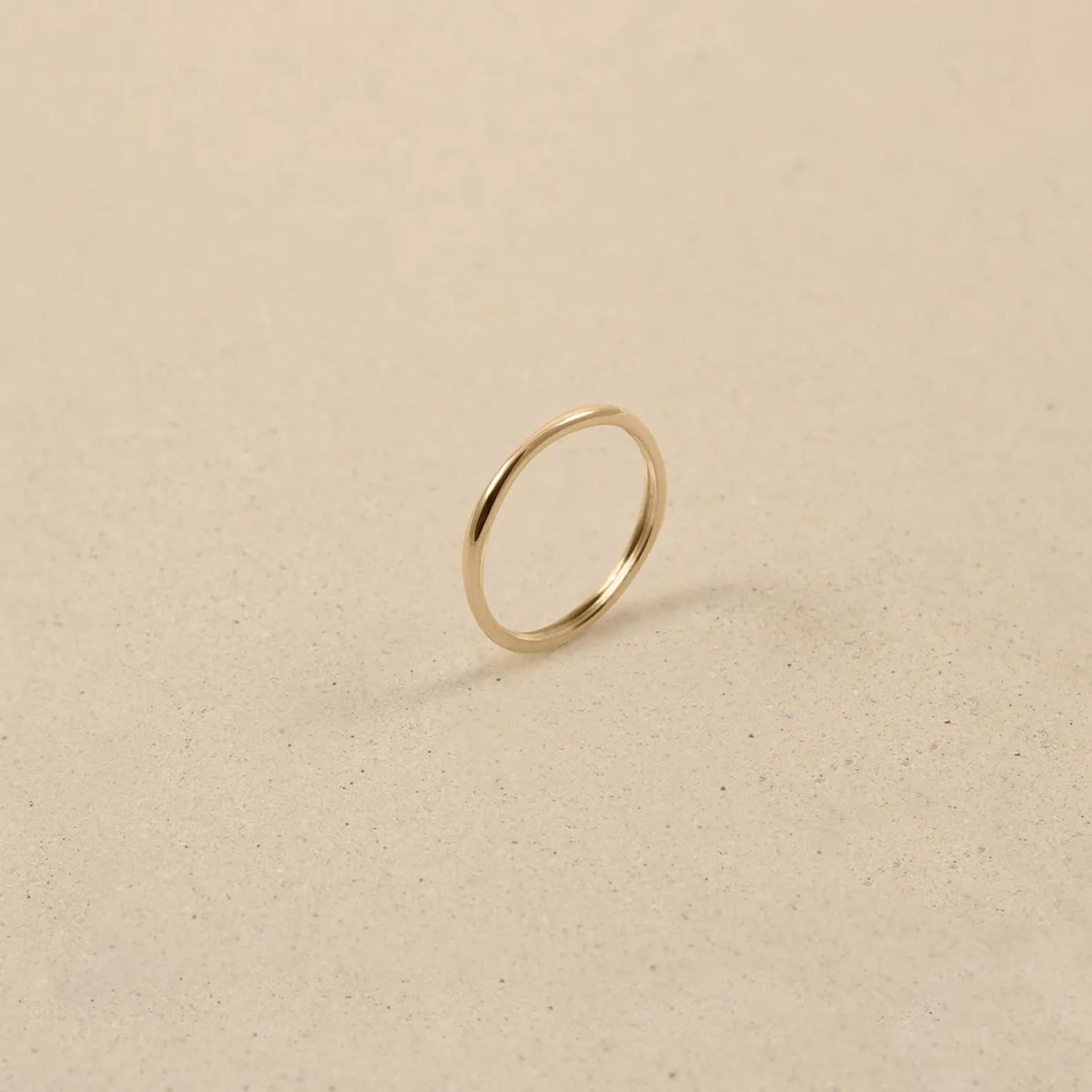 Flash Sale STILNEST Mini Organic Ring | 585 Gold