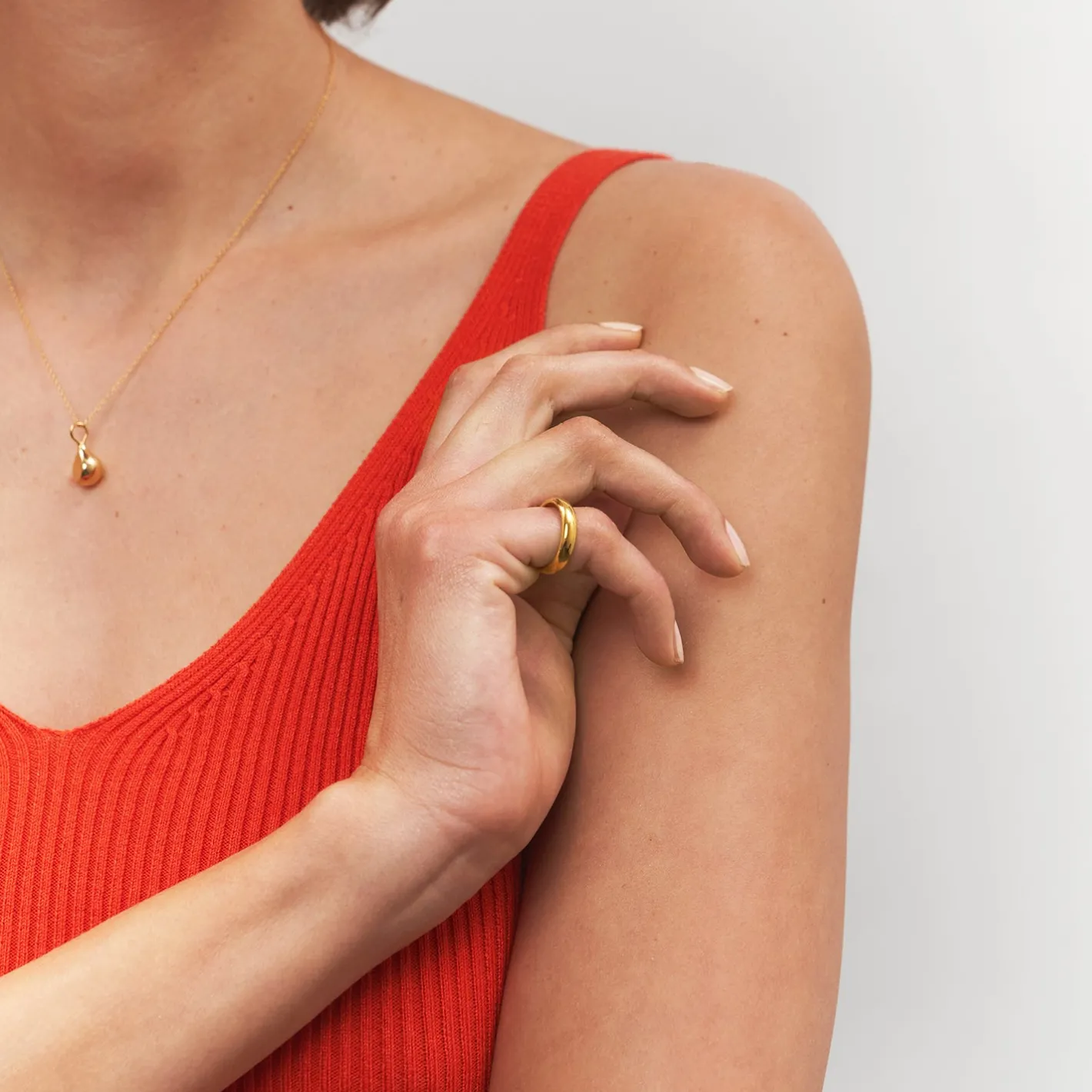 New STILNEST Mom Band Ring | 585 Gold