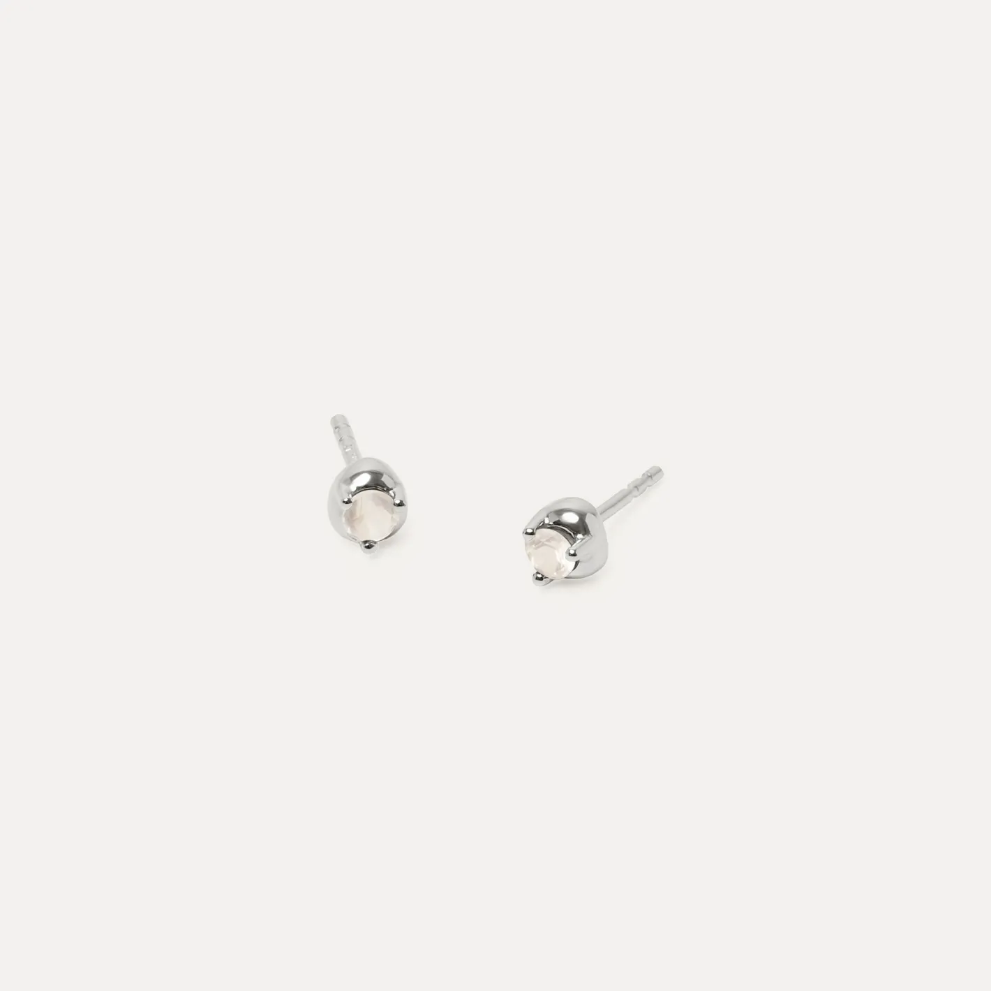 Online STILNEST Mondstein Stone Fluid Ohrstecker Ohrringe