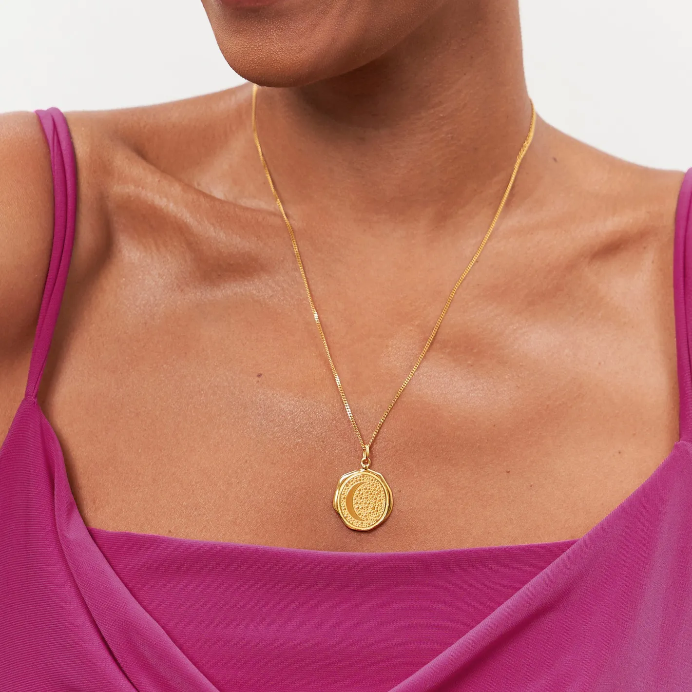 Store STILNEST Moon Large Seal Kette