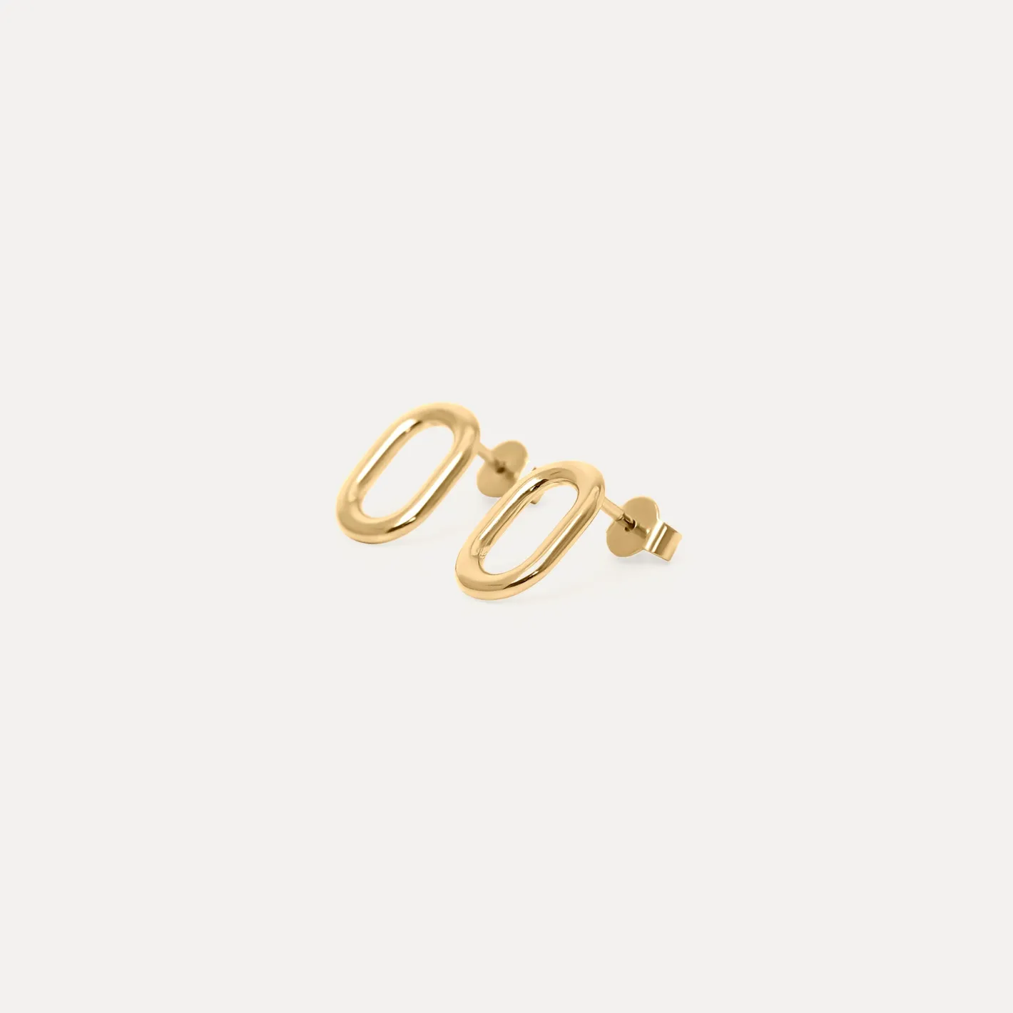 Store STILNEST O Bold Ohrstecker Ohrringe | 585 Gold