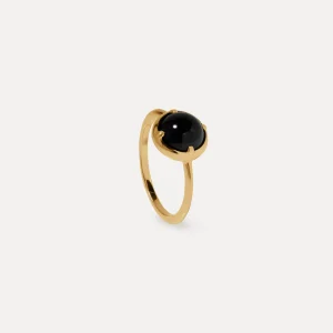 Sale STILNEST Onyx Instants of Strength Ring