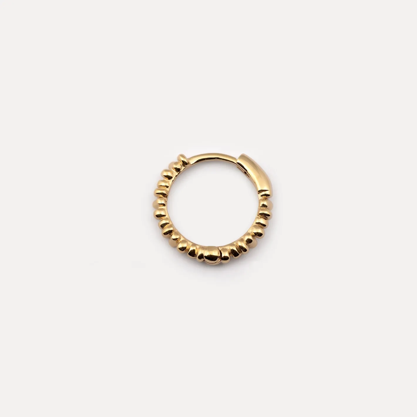 Fashion STILNEST Ore Creolen Ohrringe - Single