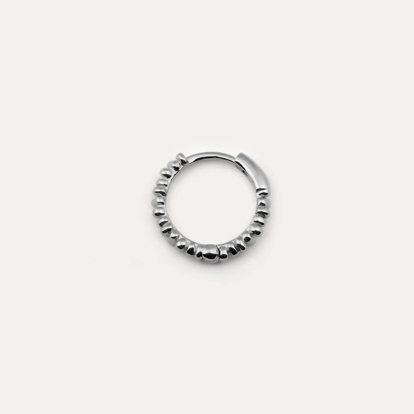 Fashion STILNEST Ore Creolen Ohrringe - Single