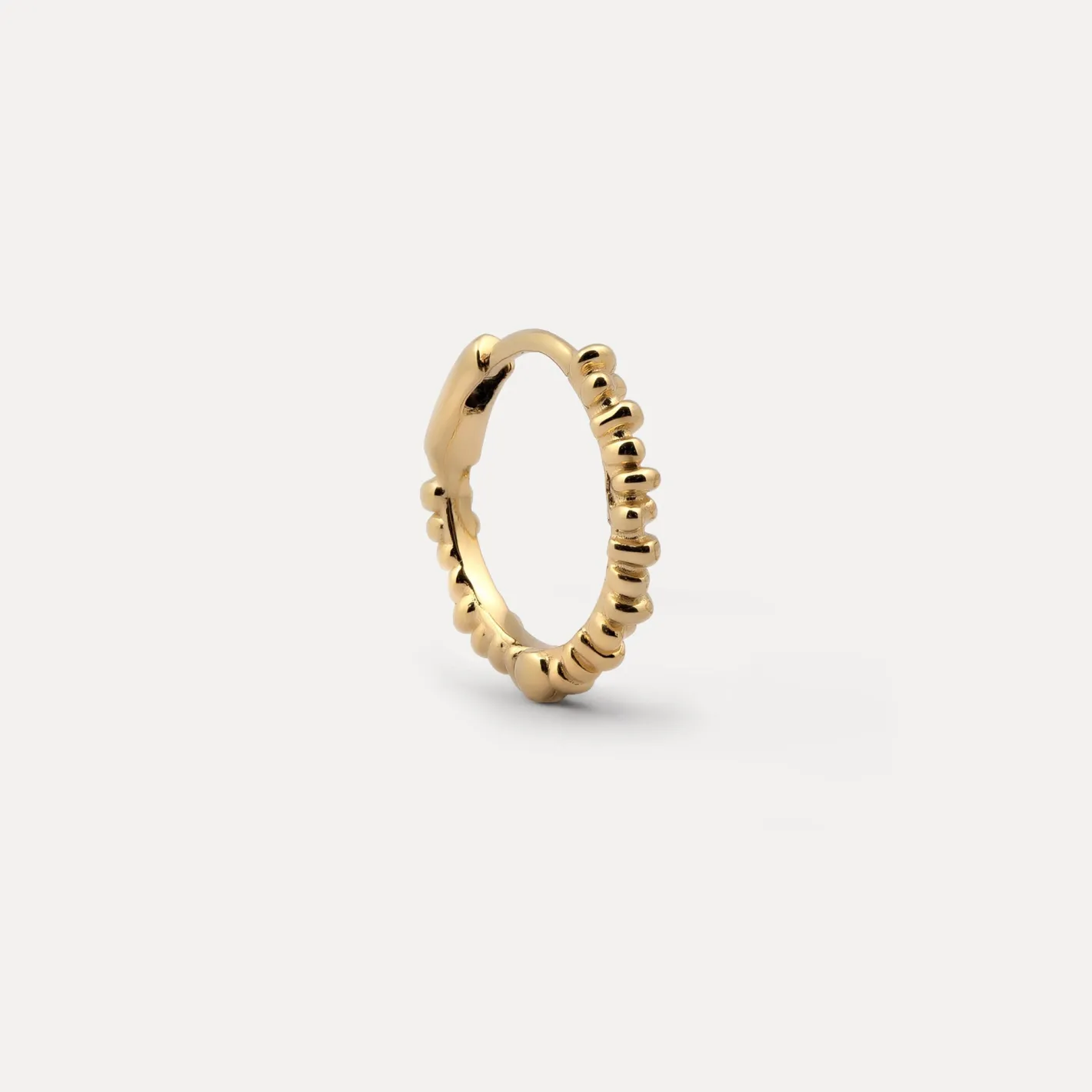 Hot STILNEST Ore Creolen Ohrringe - Single | 585 Gold