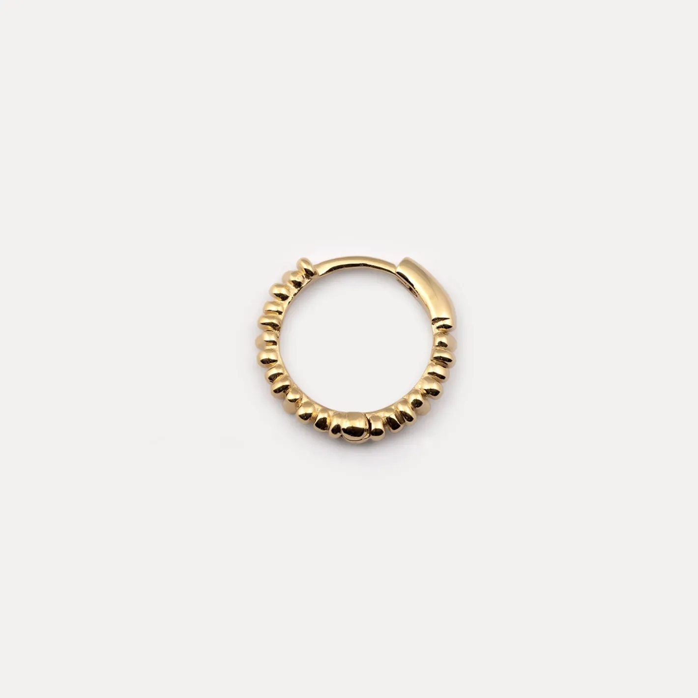 Hot STILNEST Ore Creolen Ohrringe - Single | 585 Gold