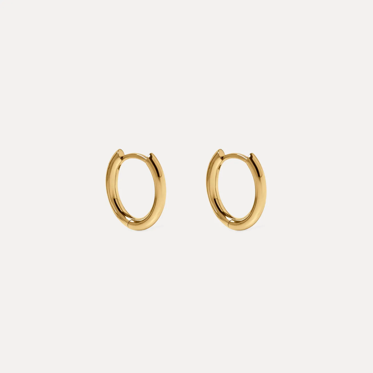 Shop STILNEST Oval Bold Hinged Huggies