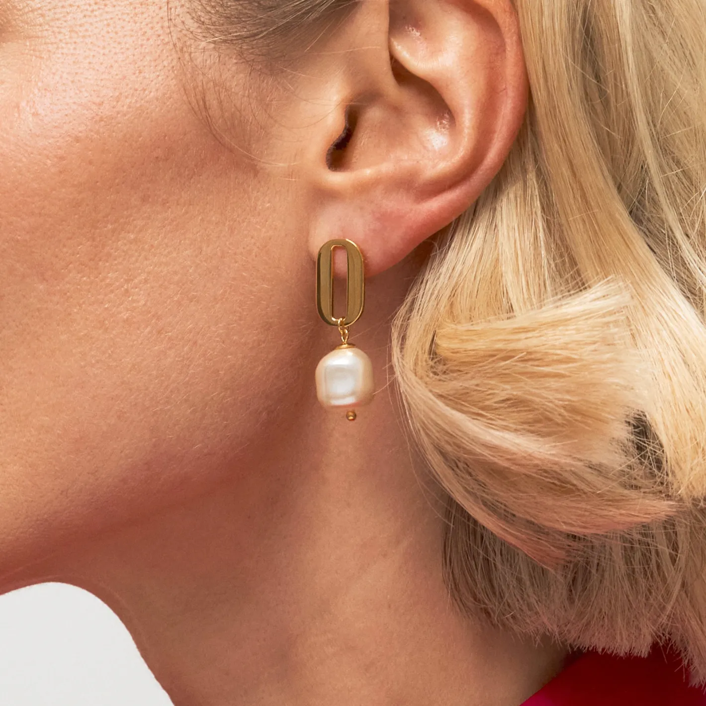 Hot STILNEST Pearl Baroque O Ohrhänger
