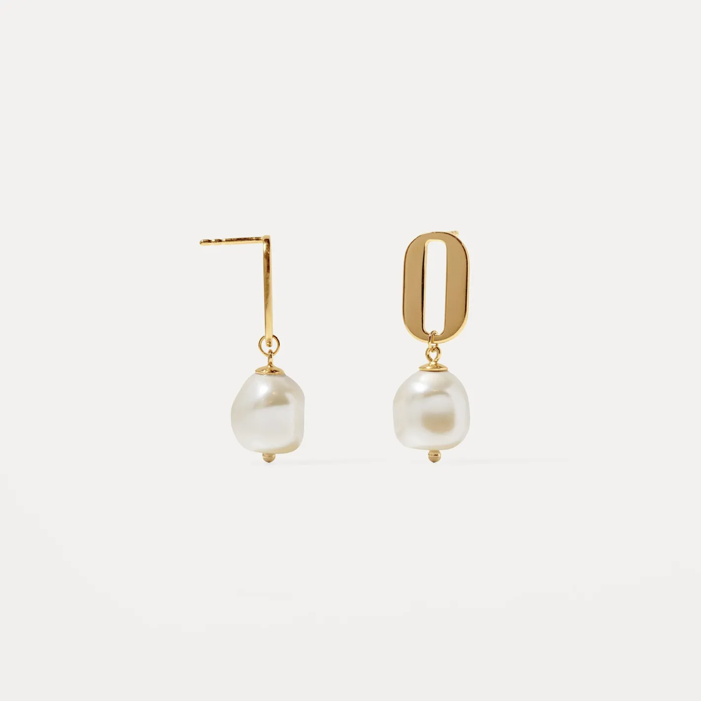 Hot STILNEST Pearl Baroque O Ohrhänger