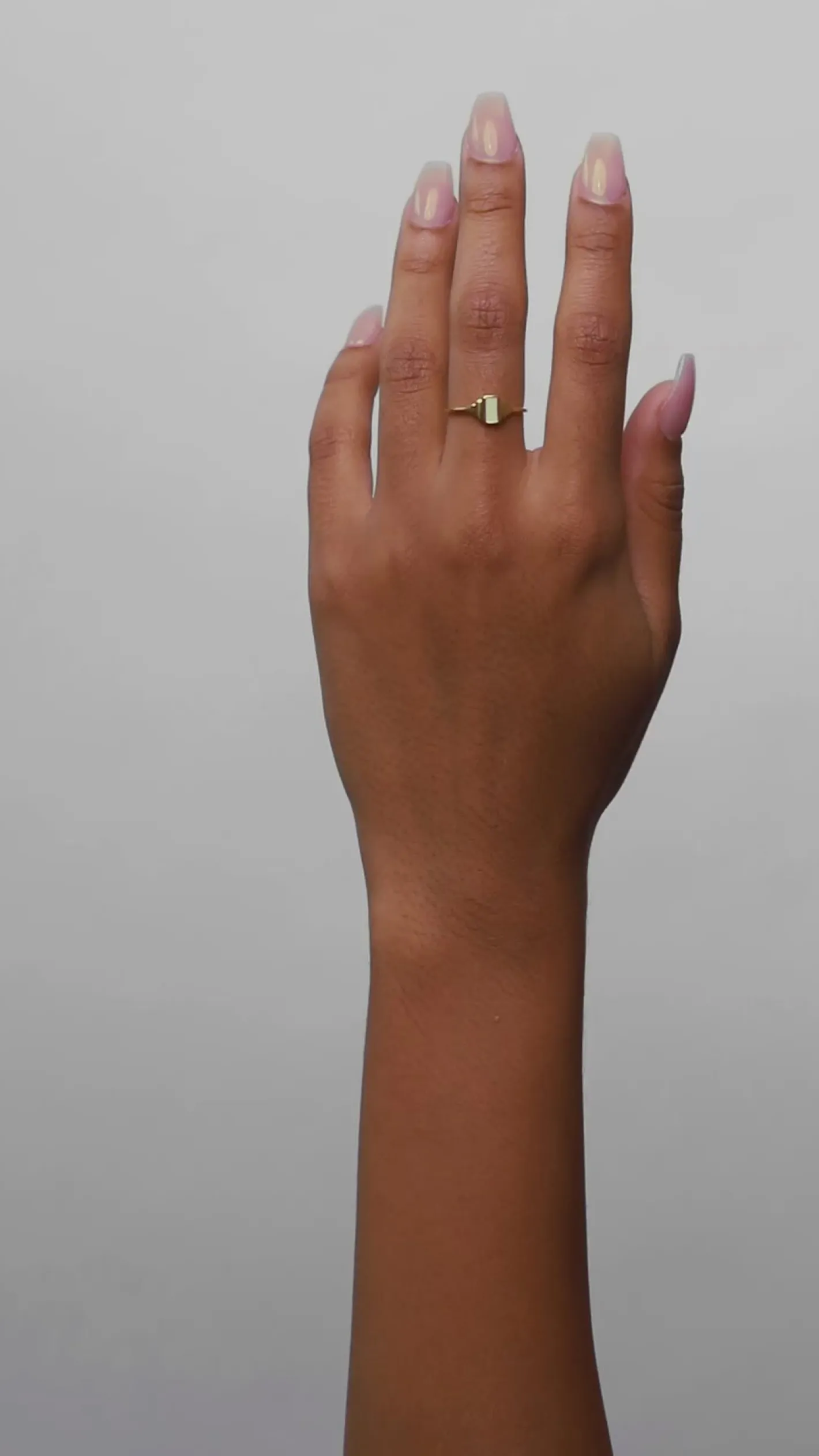 Shop STILNEST Perlenweiß Enamel Retro Ring