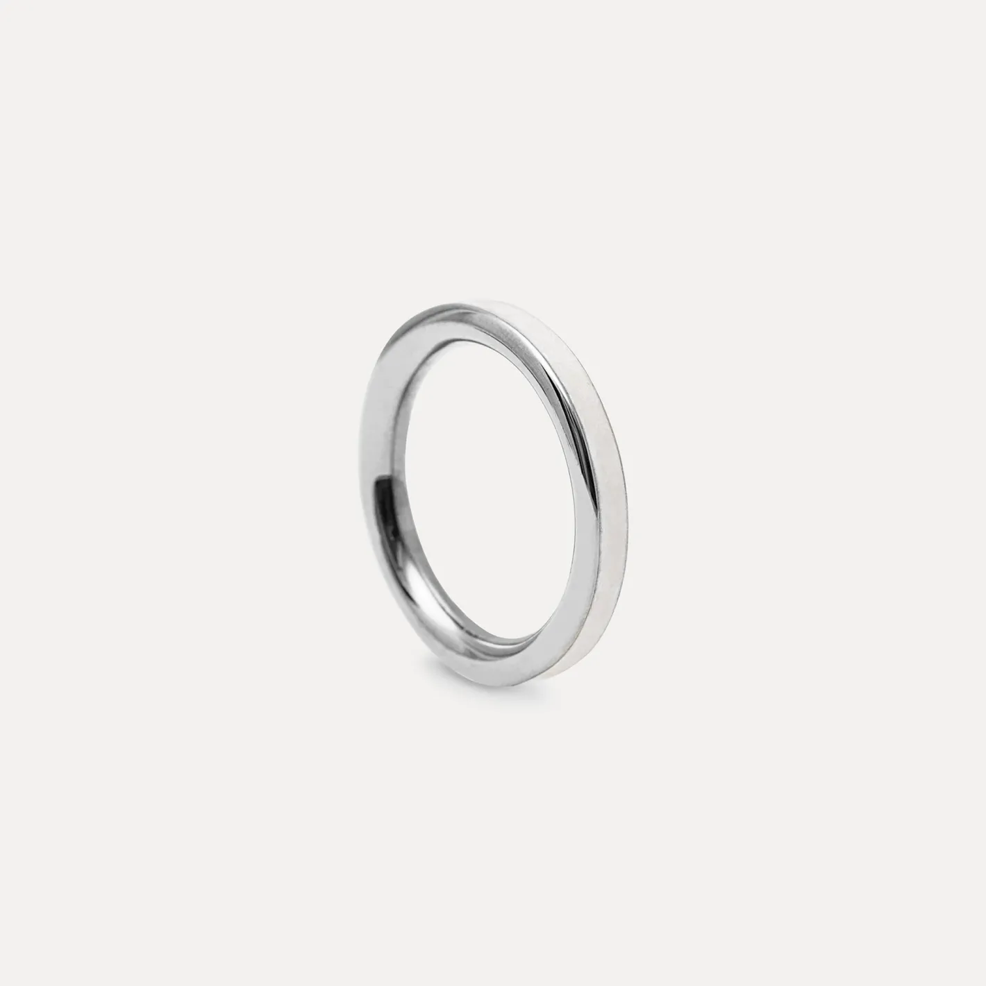 Outlet STILNEST Perlenweiß Enamel Ring
