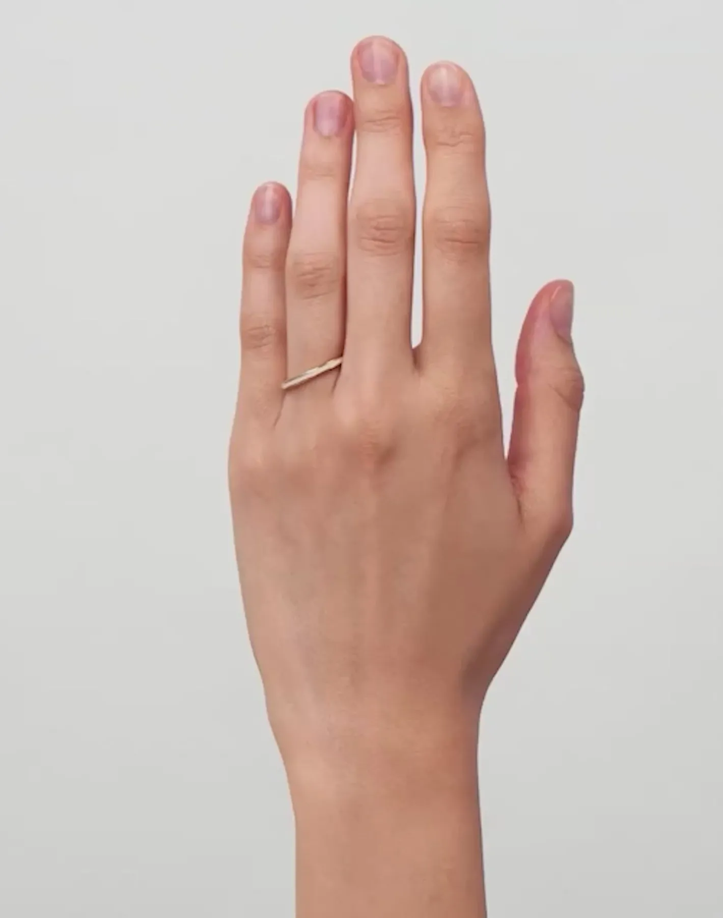 Shop STILNEST Perlenweiß Enamel Thin Ring