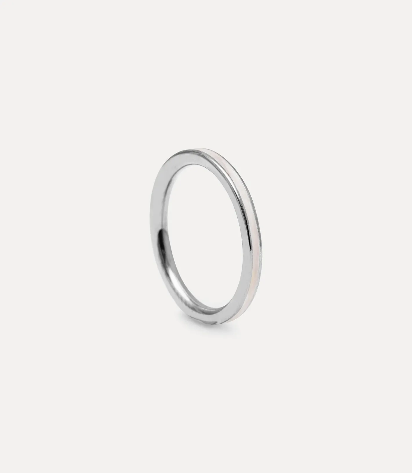 Shop STILNEST Perlenweiß Enamel Thin Ring