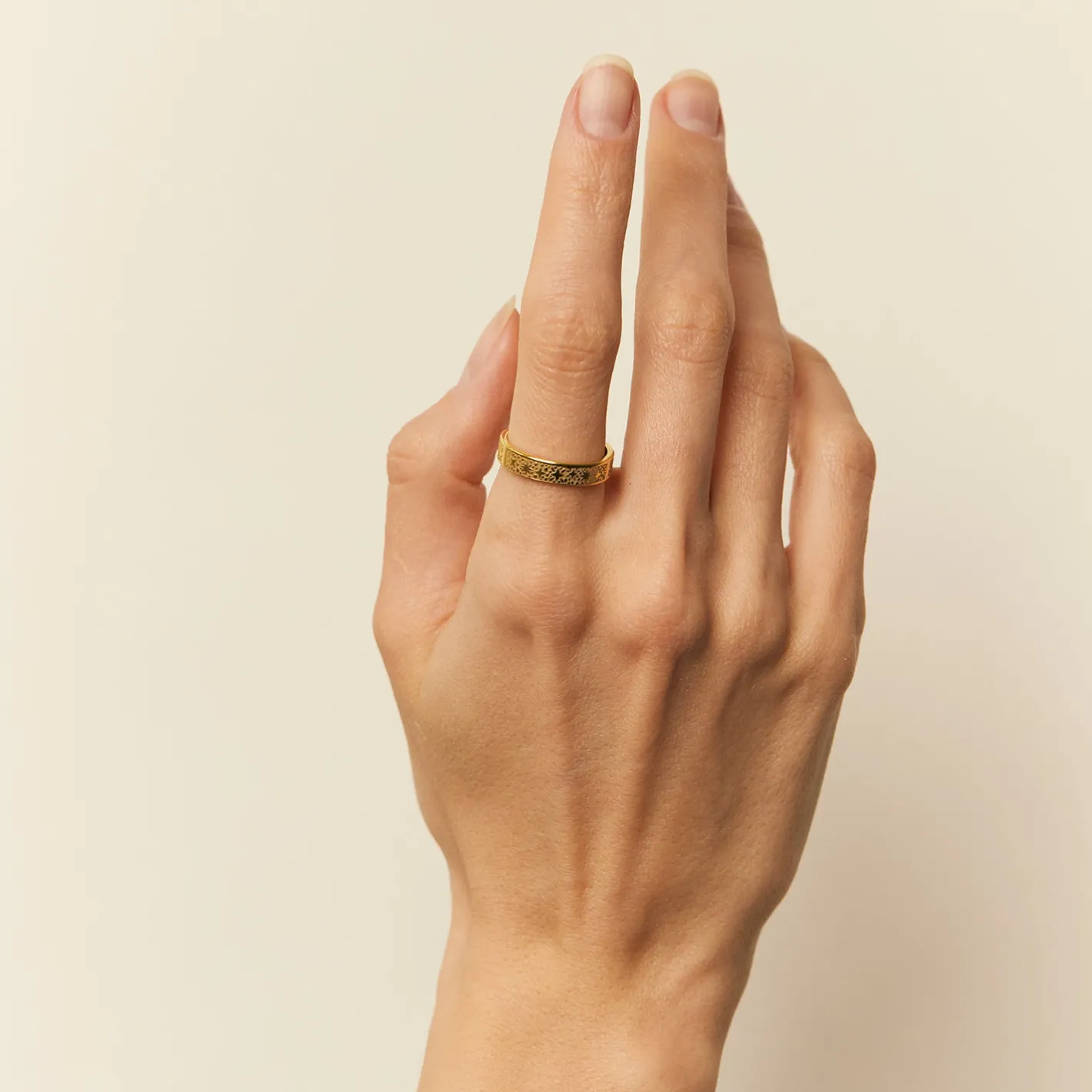 New STILNEST Queen Of Tears Ring | 585 Gold