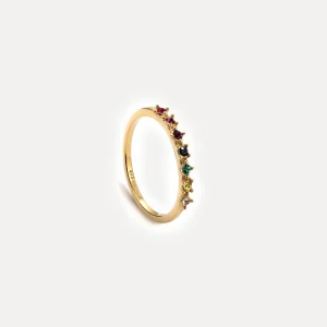 Online STILNEST Rainbow Delight Ring