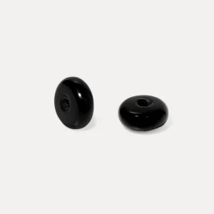 Sale STILNEST Rondella Murano Glas Schwarz