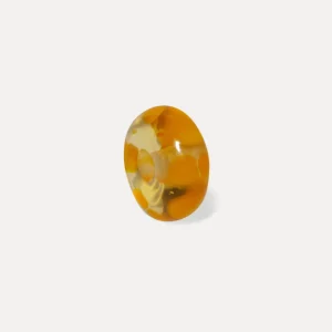 Best Sale STILNEST Rondella Murano Glass Dotted Gelb - Single