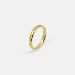 Best Sale STILNEST Round Fair Band | 585 Gold