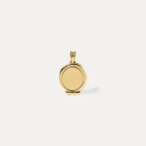 Store STILNEST Seal Medaillon Anhänger | 585 Gold