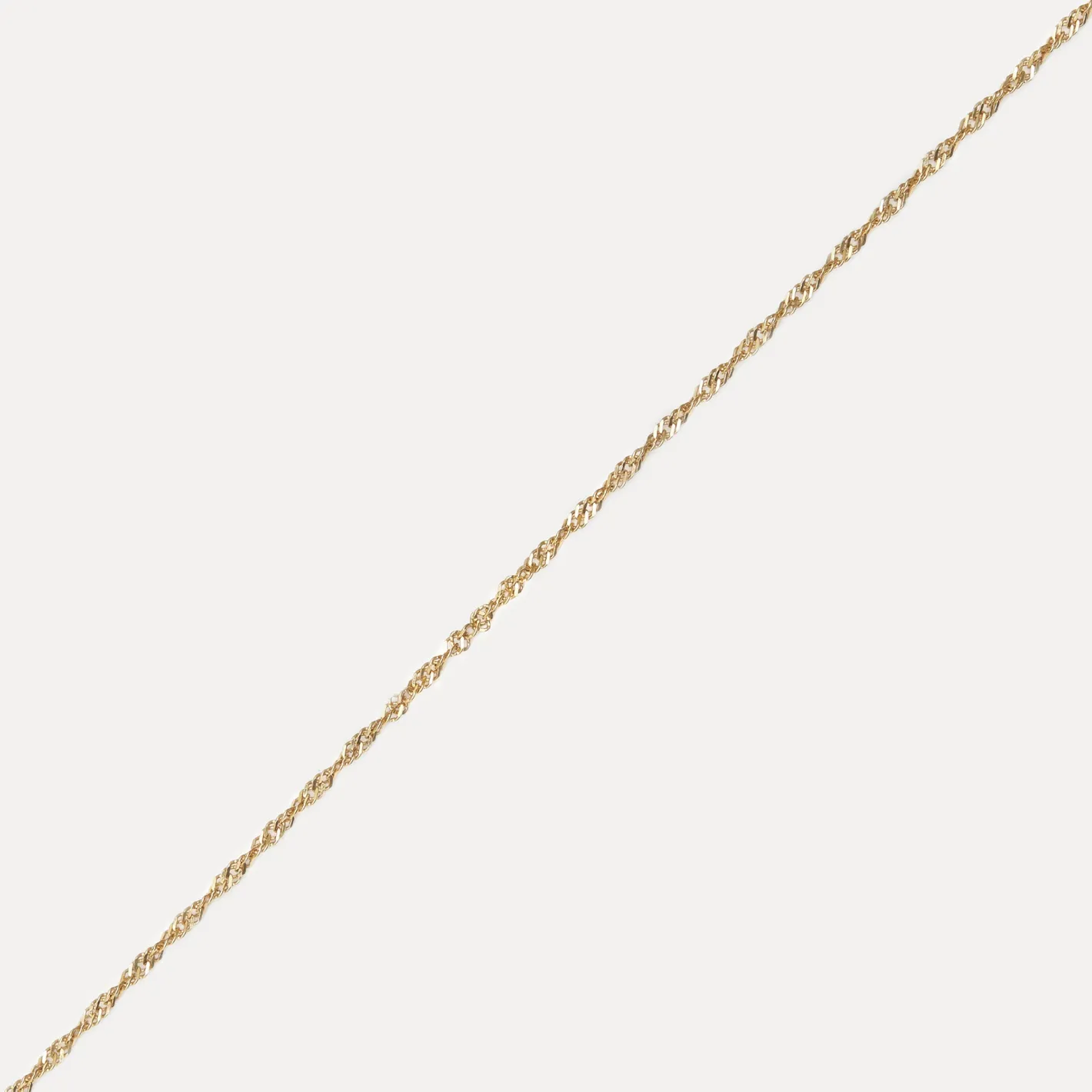 Discount STILNEST Singapore Kette | 585 Gold