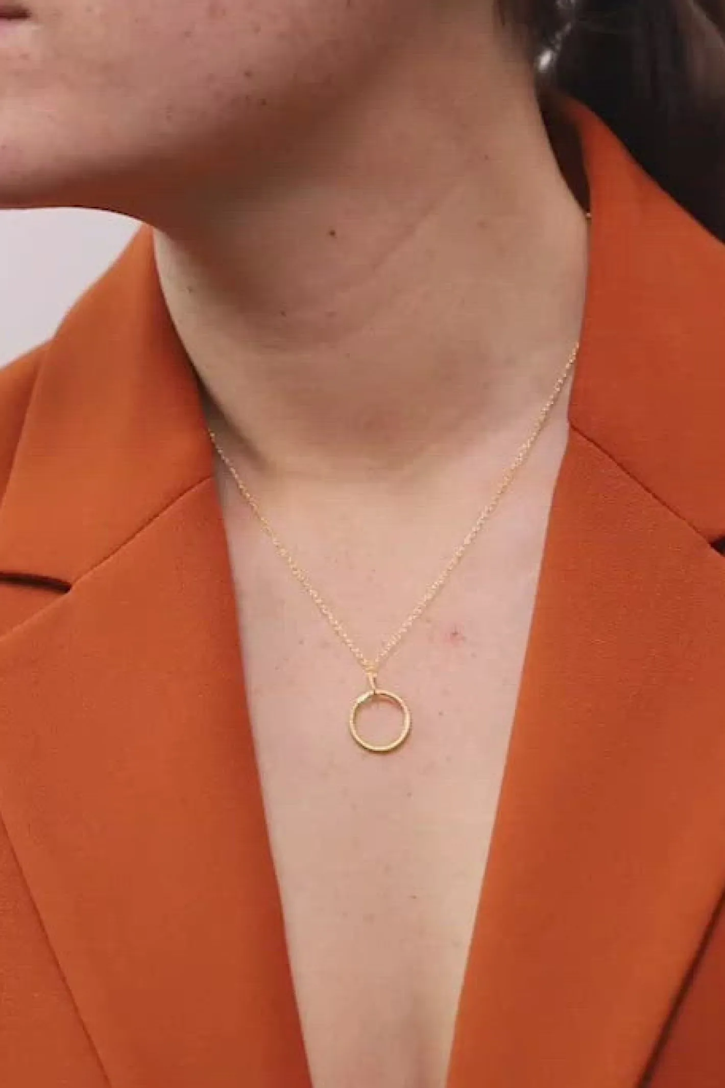 Sale STILNEST Snake Tail Circle Anhänger