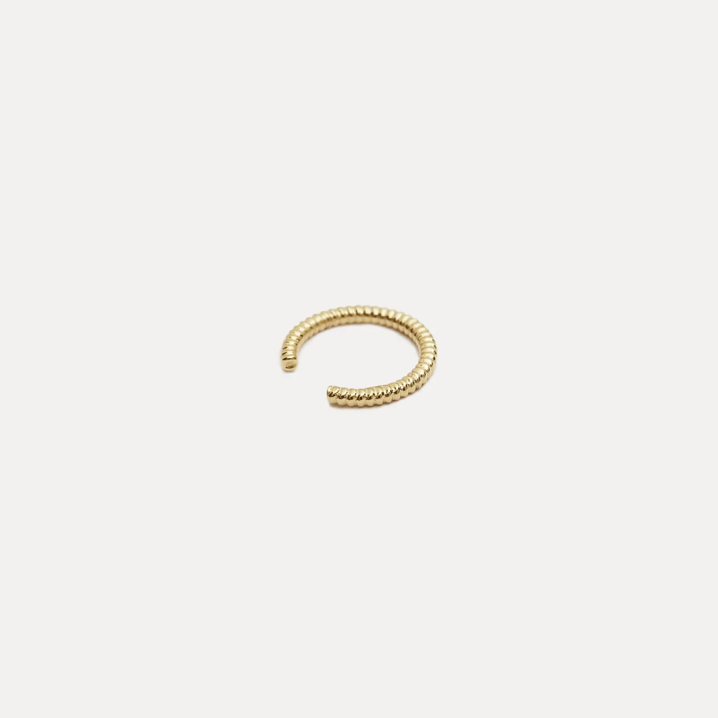 New STILNEST Snake Tail Ear Cuff | 585 Gold