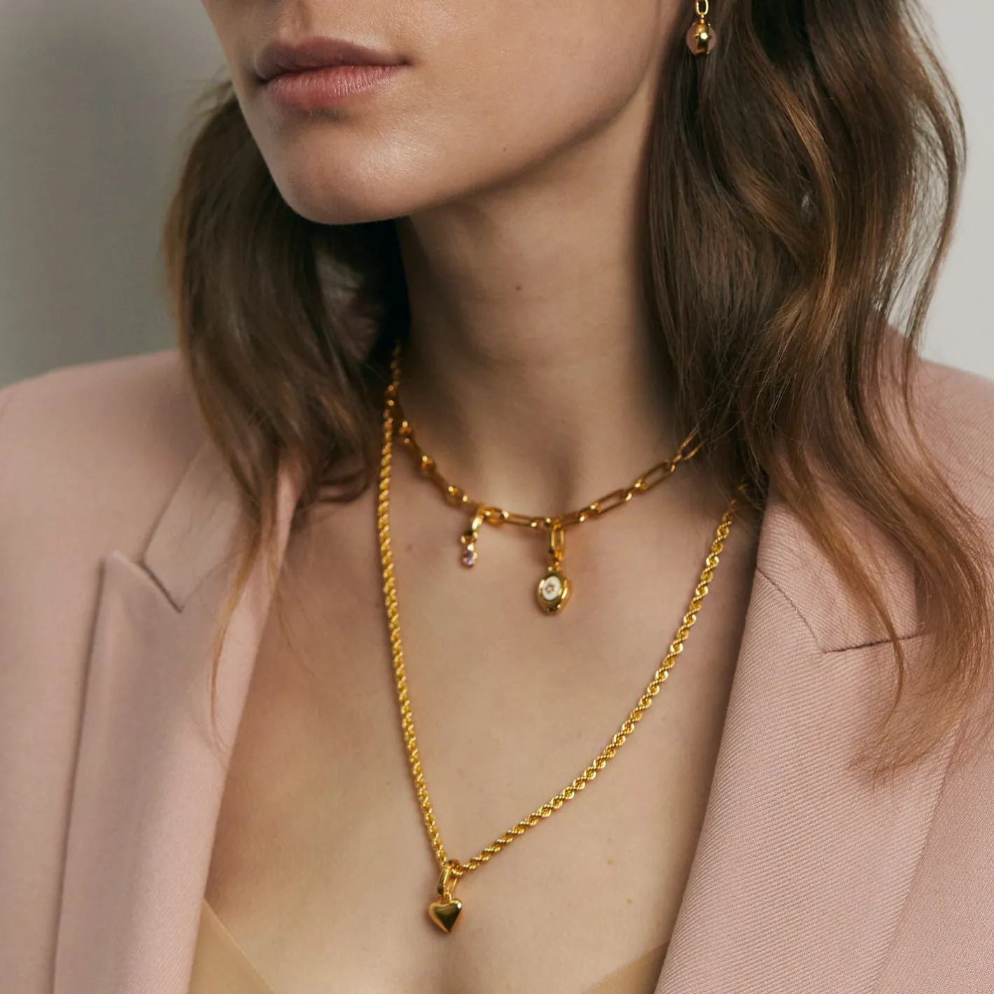 Flash Sale STILNEST Soft Heart Charm