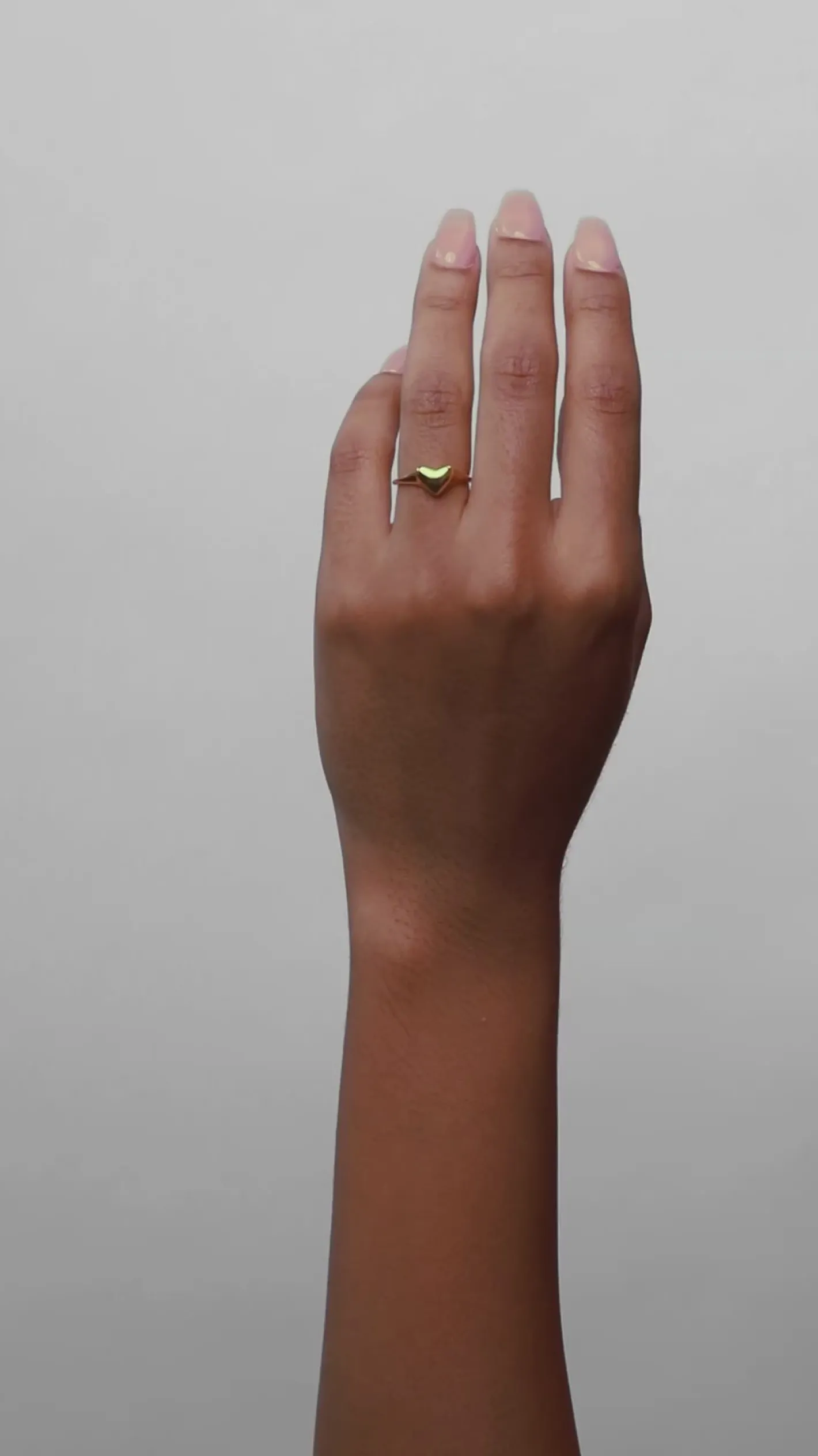 Online STILNEST Soft Heart Siegelring