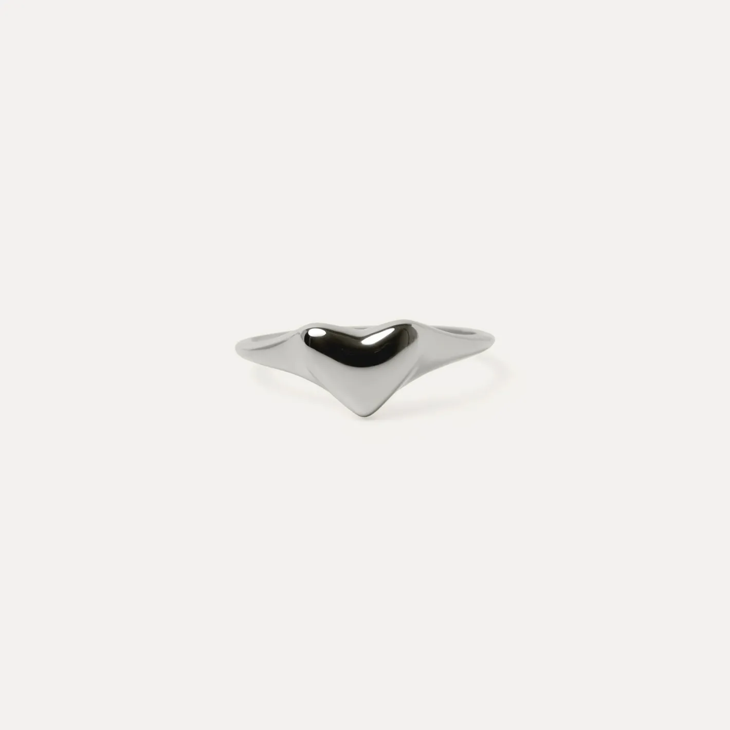 Online STILNEST Soft Heart Siegelring