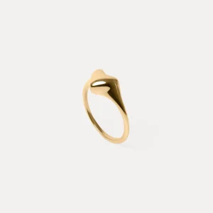 Outlet STILNEST Soft Heart Siegelring | 585 Gold