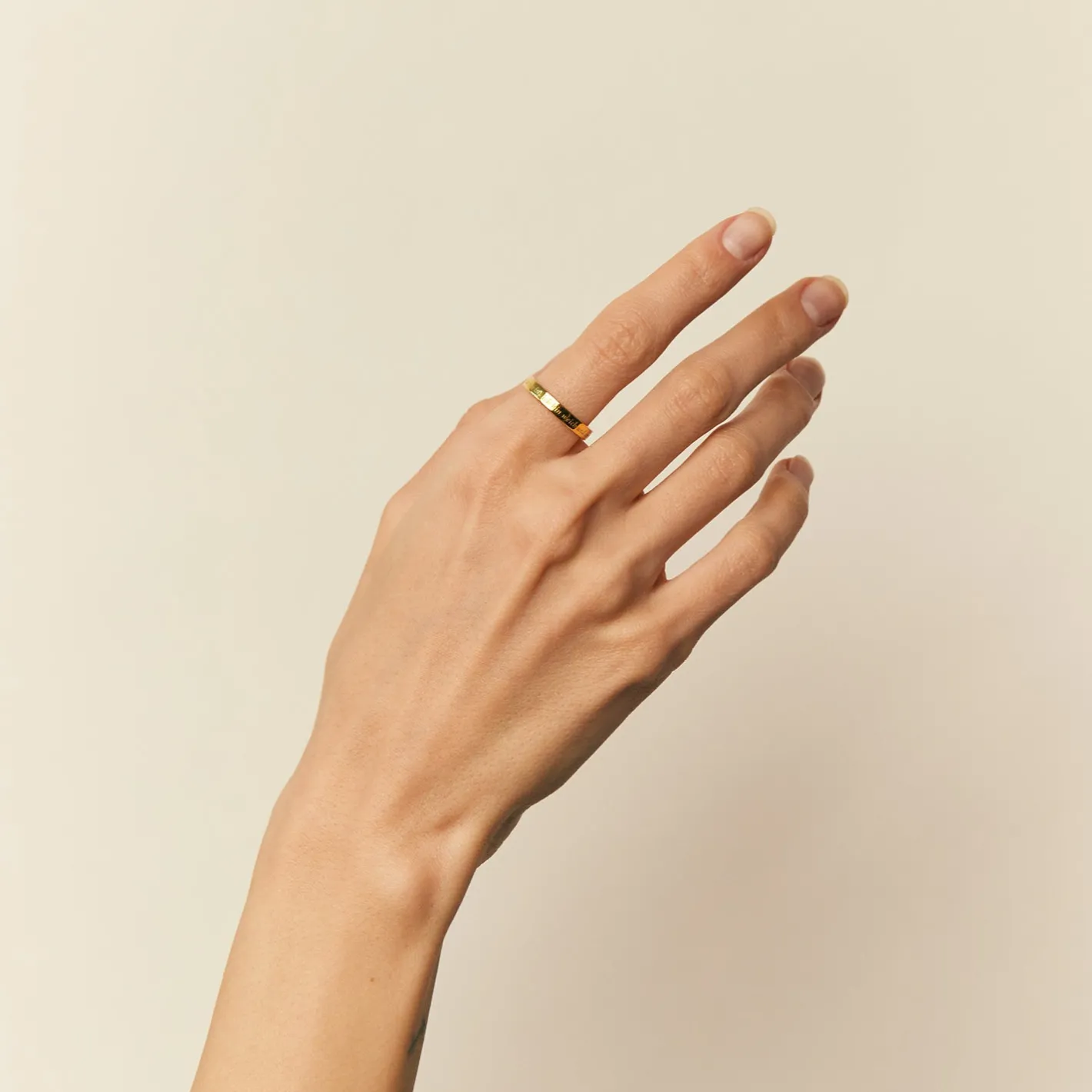 Fashion STILNEST Soft Revolution Ring | 585 Gold