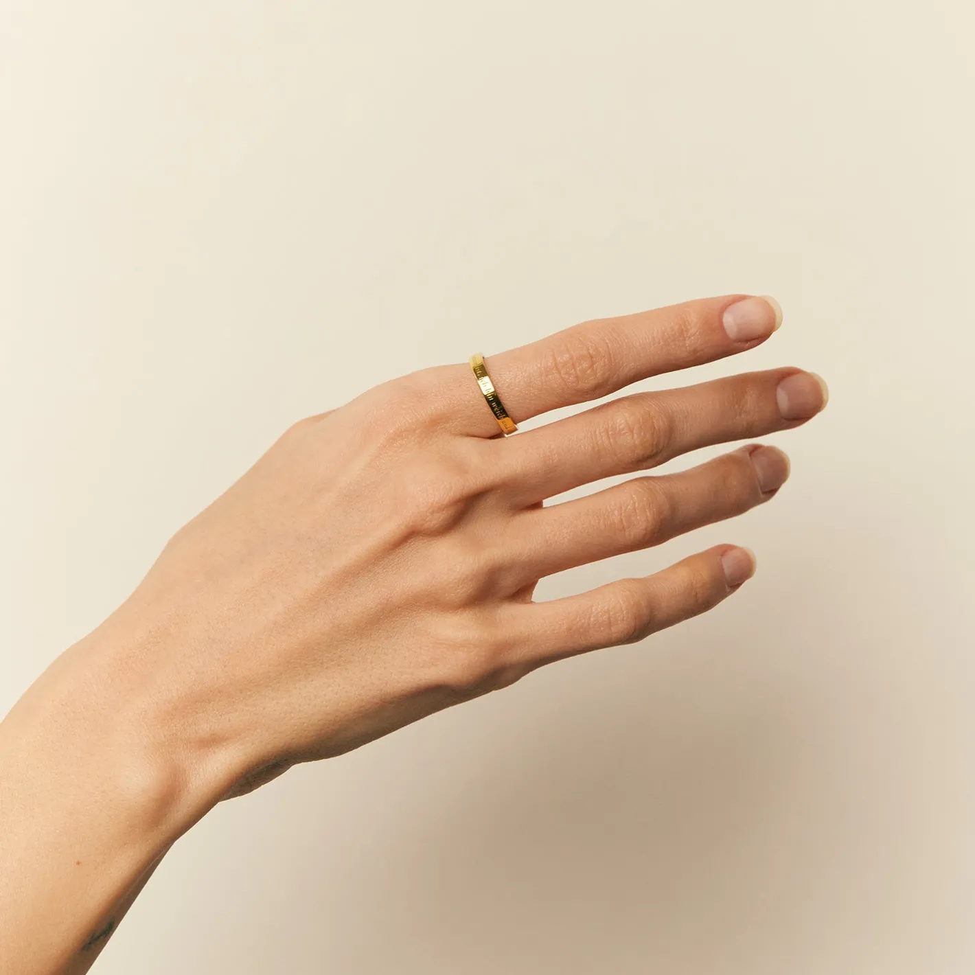 Fashion STILNEST Soft Revolution Ring | 585 Gold