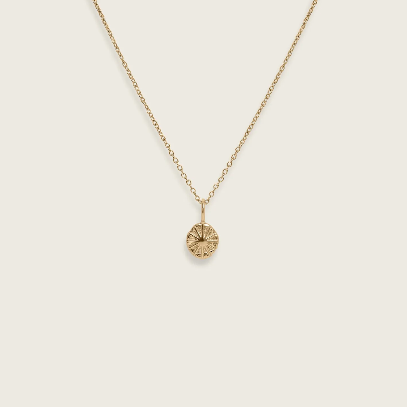Clearance STILNEST Solar Eclipse Kette | 585 Gold