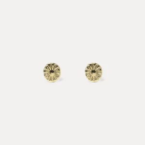 Outlet STILNEST Solar Eclipse Ohrstecker Ohrringe | 585 Gold