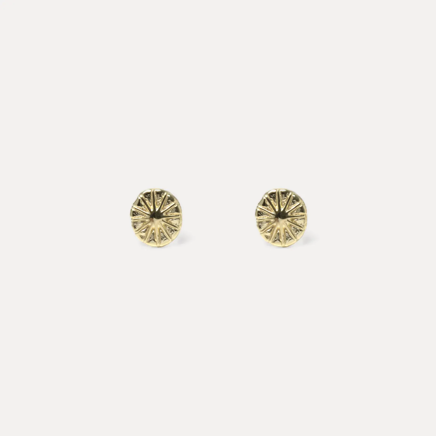 Outlet STILNEST Solar Eclipse Ohrstecker Ohrringe | 585 Gold