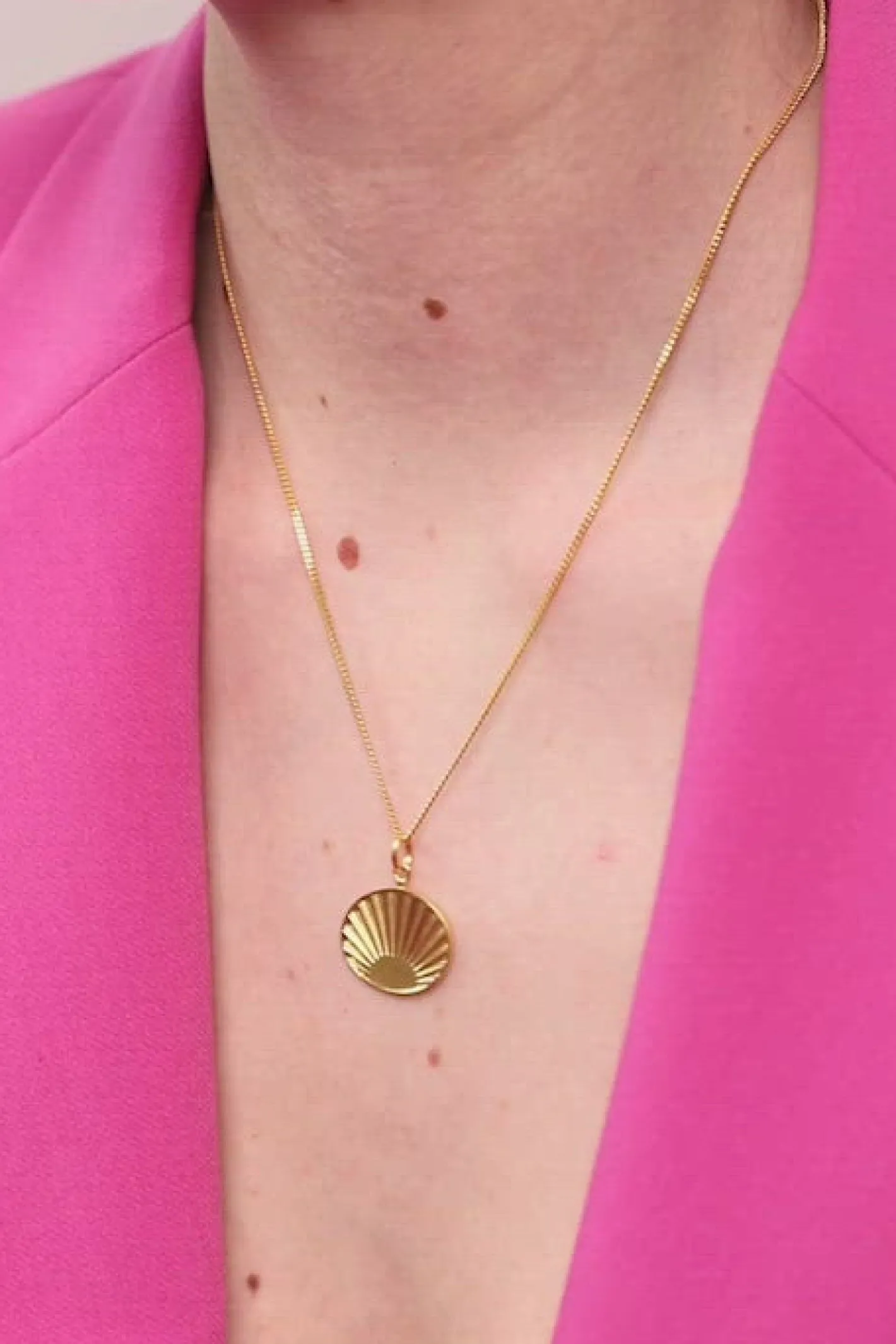 New STILNEST Solar Kette | 585 Gold