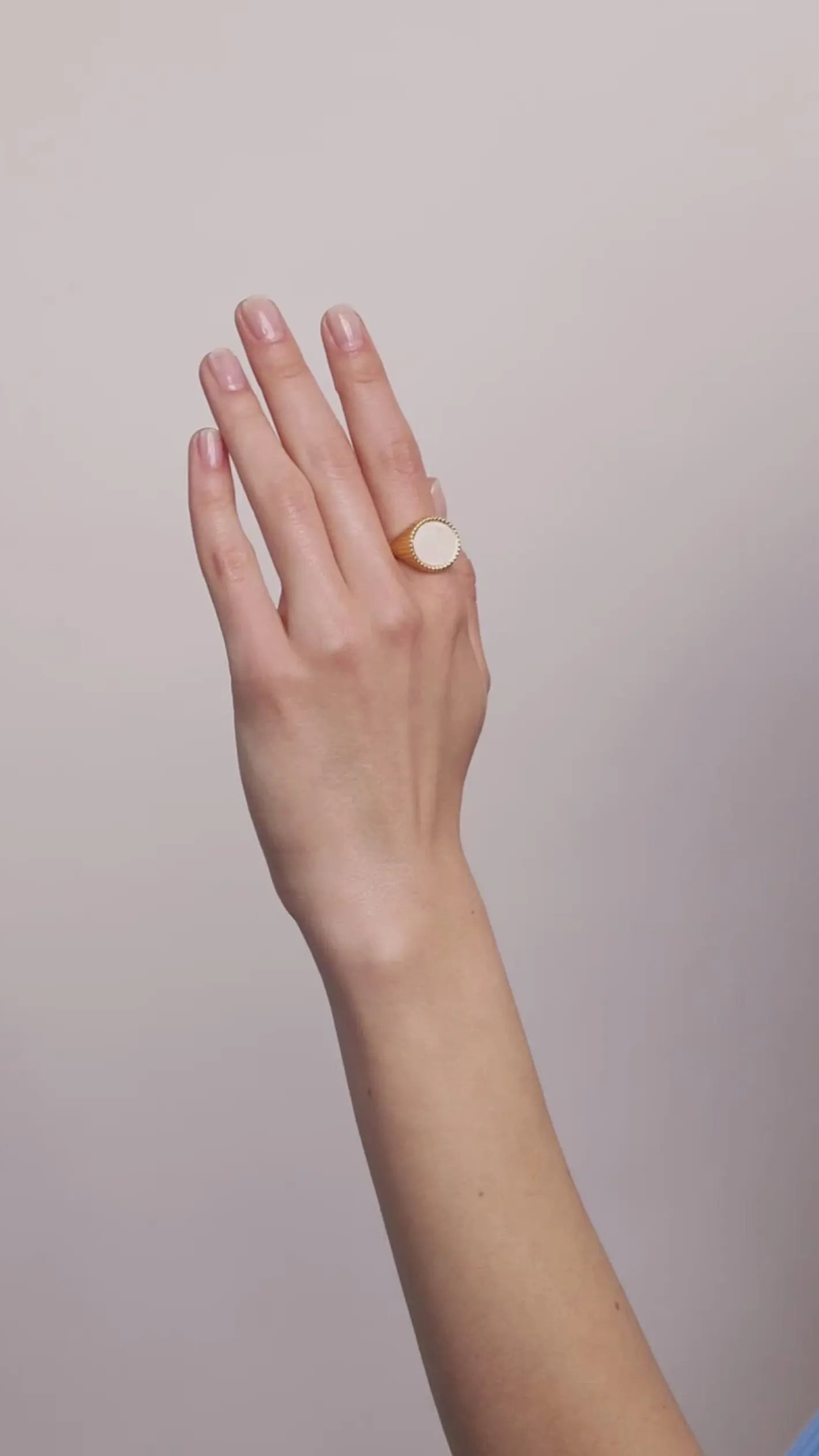 Online STILNEST Solar Spritz Cocktail Ring Perlenweiß