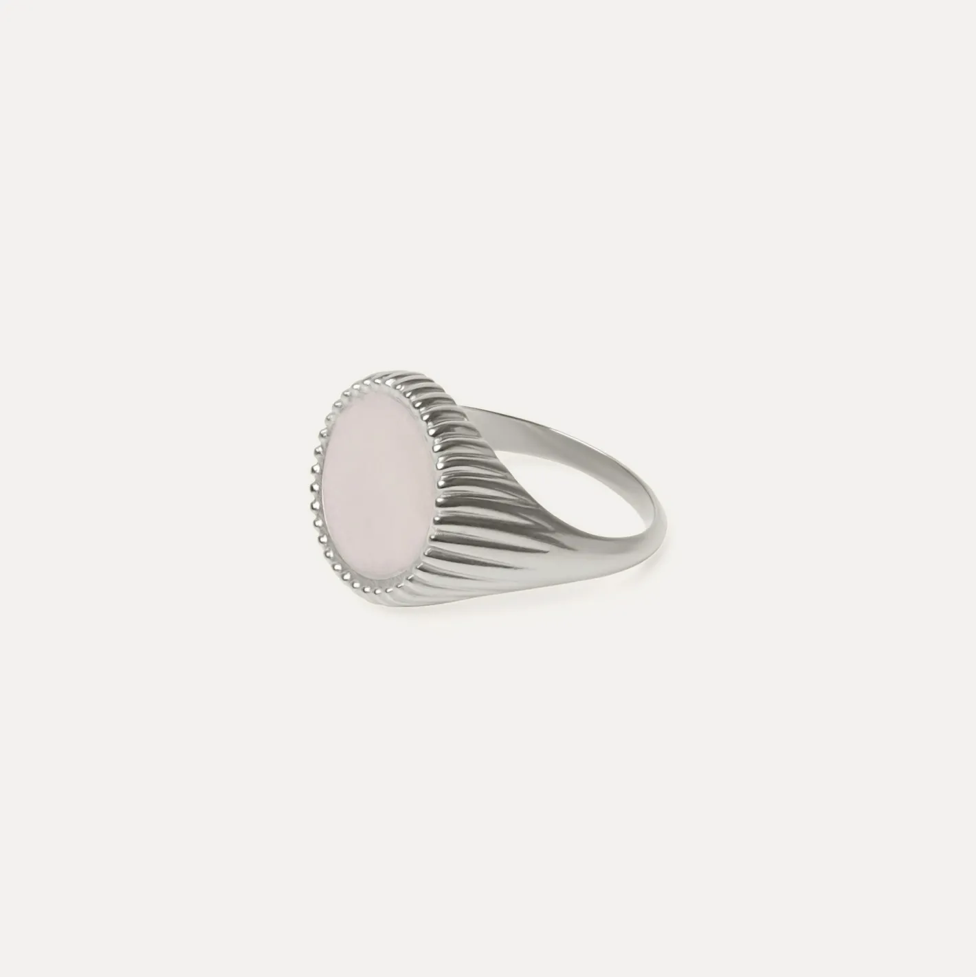 Online STILNEST Solar Spritz Cocktail Ring Perlenweiß