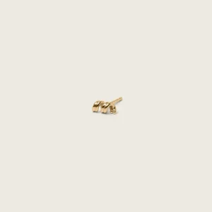 Sale STILNEST Spiral Ohrstecker Ohrringe - Single | 585 Gold