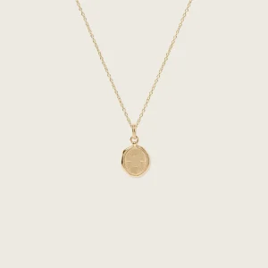Store STILNEST Sun Seal Kette | 585 Gold
