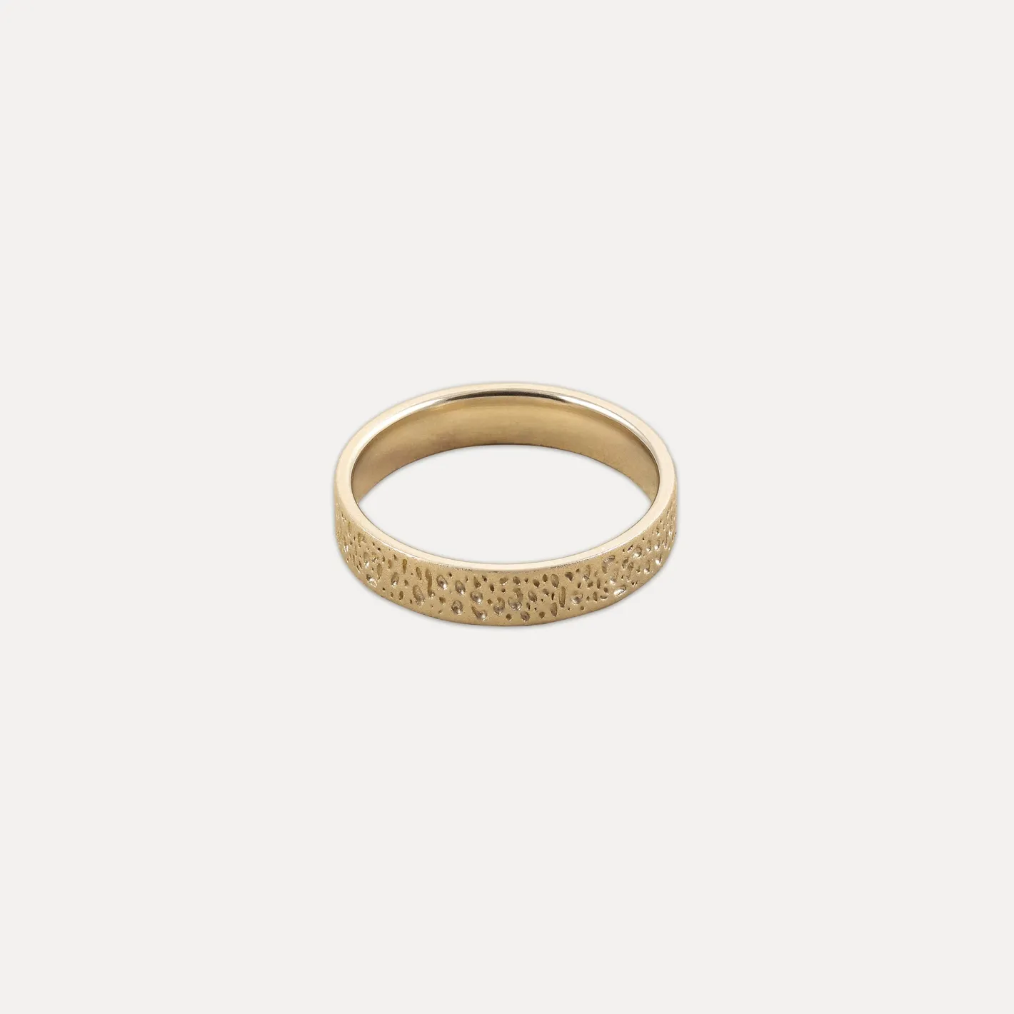 Online STILNEST The Dotted Fair Band | 585 Gold
