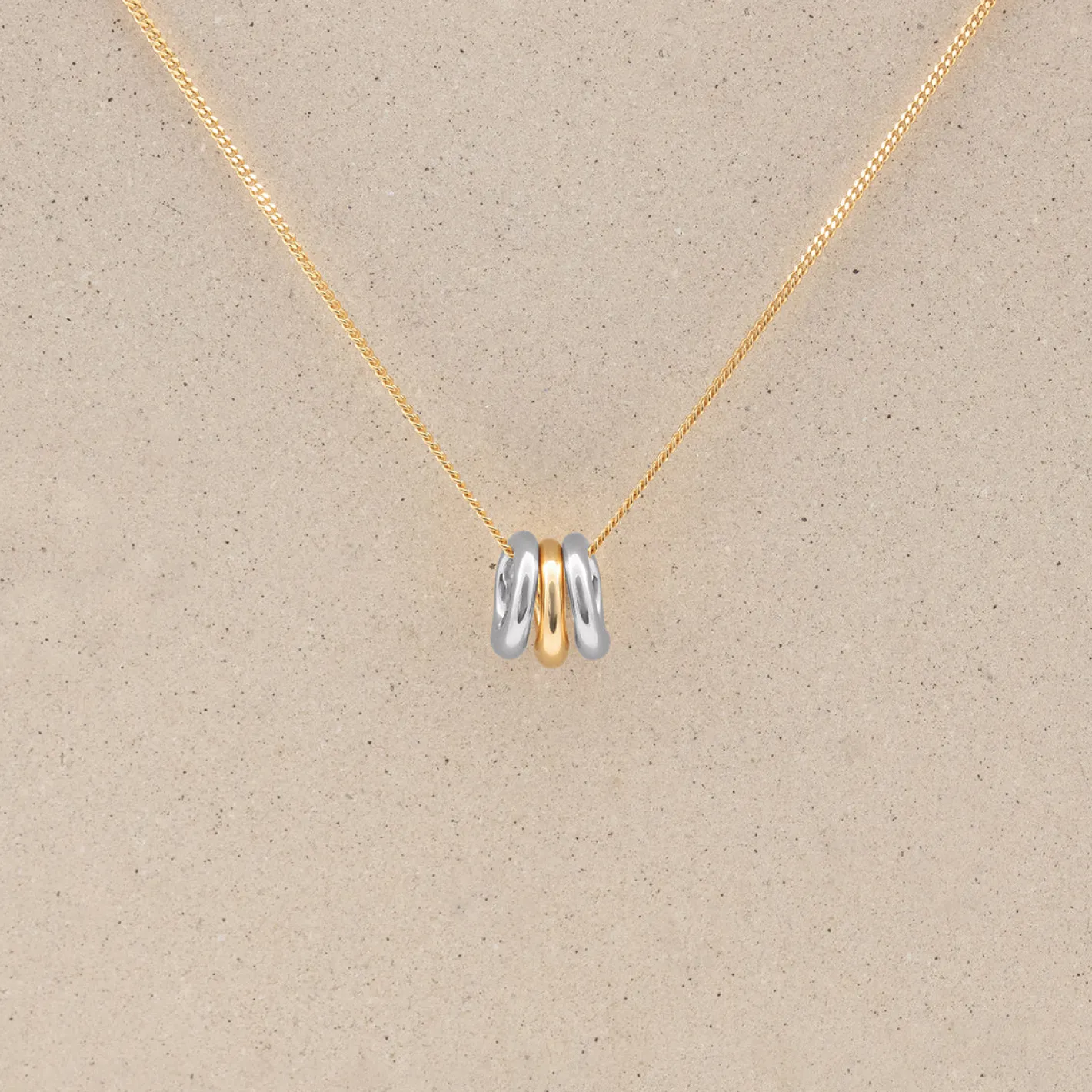 Store STILNEST The Gathering Kette Mixed Silber