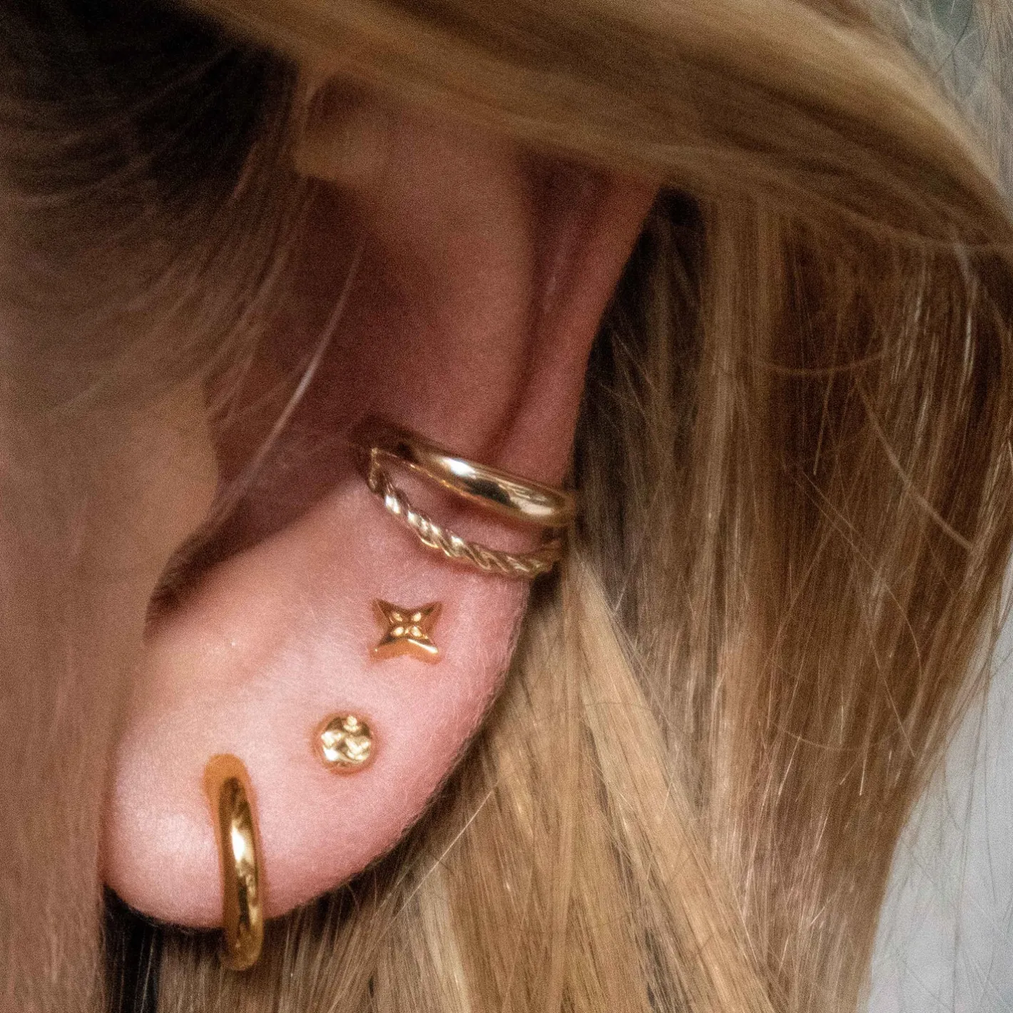 Online STILNEST The Meadow Ohrstecker Ohrringe | 585 Gold
