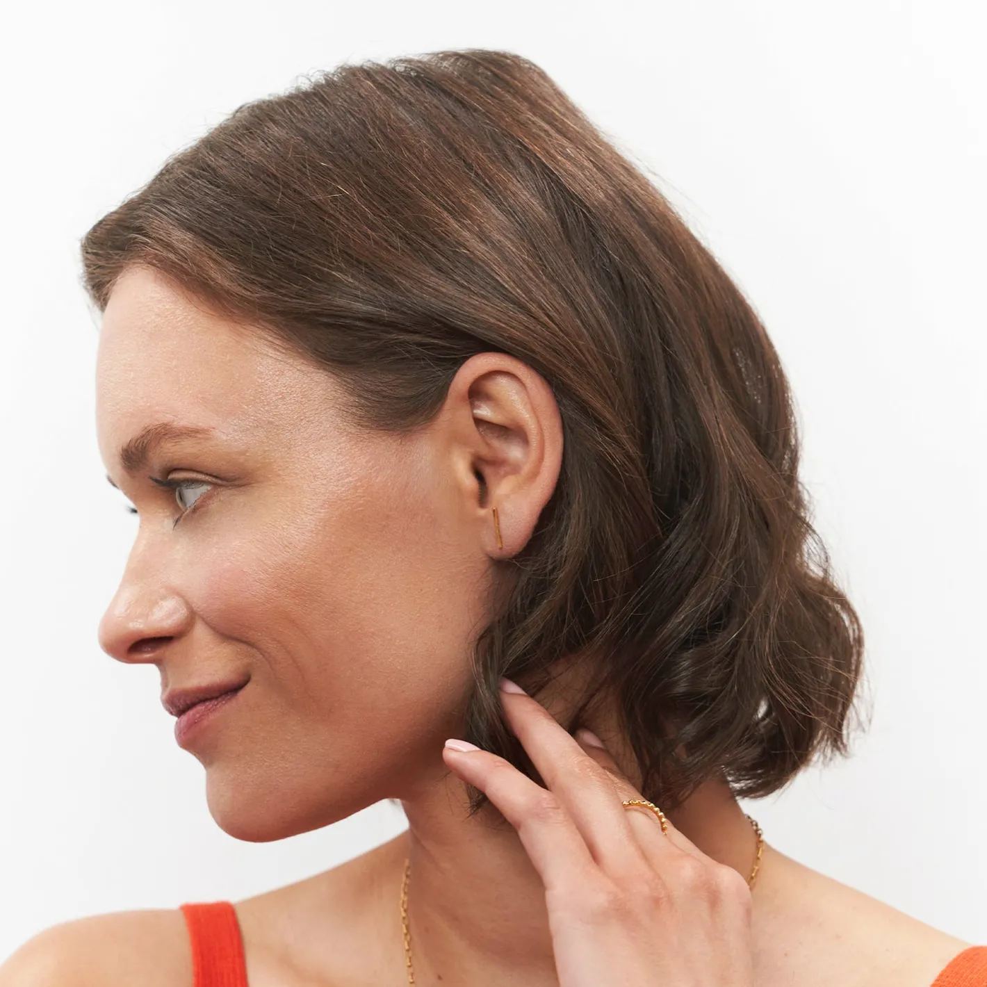 Cheap STILNEST Twist Bar Ohrstecker Ohrringe