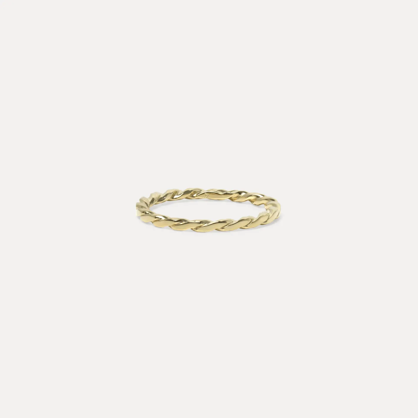 Online STILNEST Twisted Ring | 585 Gold