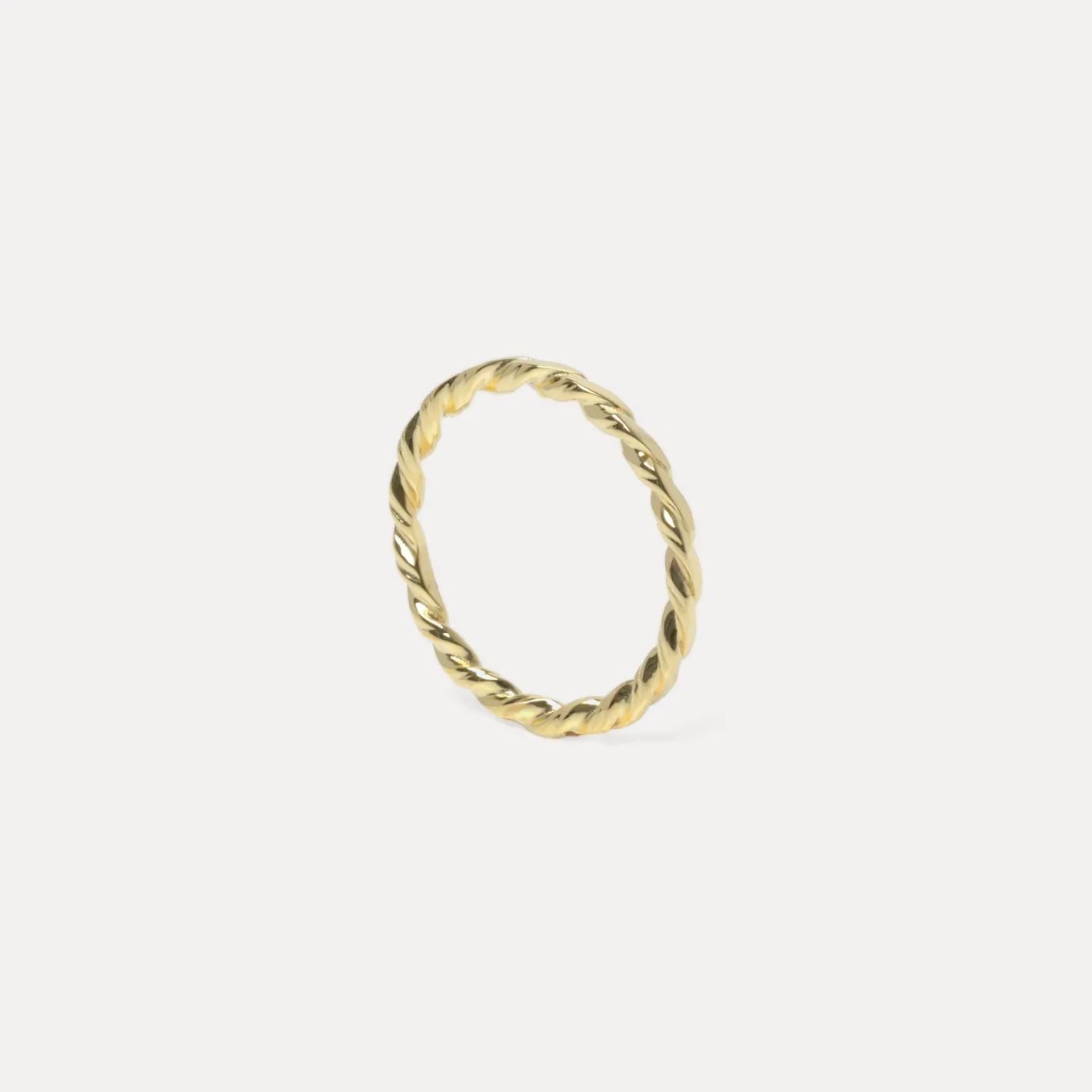 Online STILNEST Twisted Ring | 585 Gold