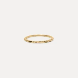 Cheap STILNEST Uneven Thin Band | 585 Gold