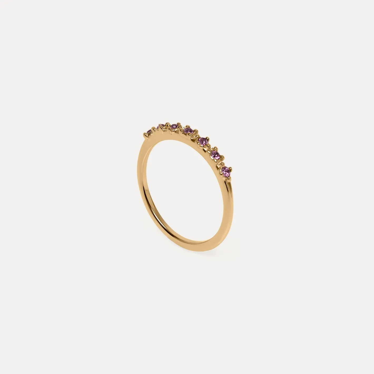 Clearance STILNEST Violette Kristalle Color Delight Ring